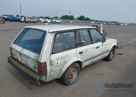 1985 Ford Escort L из США, поврежденный, VIN 1FABP0941FW219880